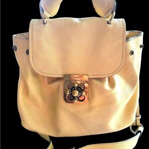 Canary Yellow Chloe Elsie 2 way bag